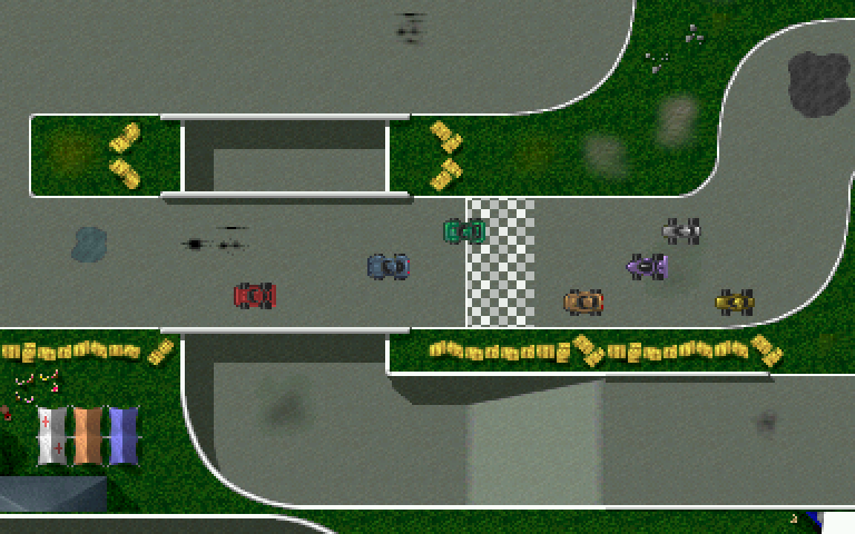 Radical Race [Falcon030] atari screenshot